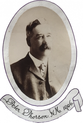 Peter Phorson. WM 1906